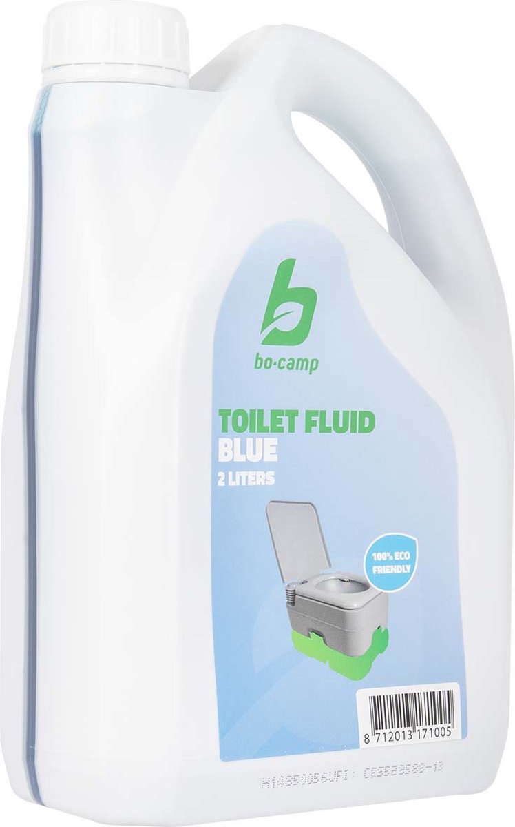 Bo-camp - liquide de toilette - bleu - 2 litres