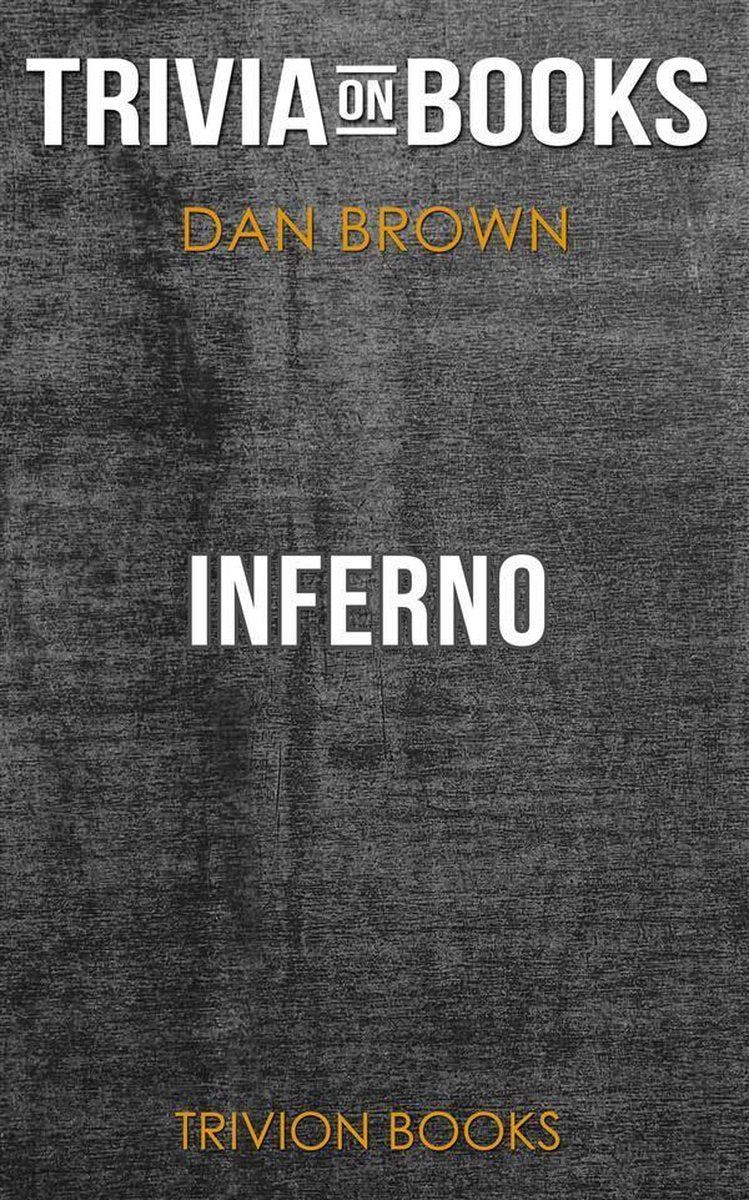 Inferno de Dan Brown (quiz sur les livres)