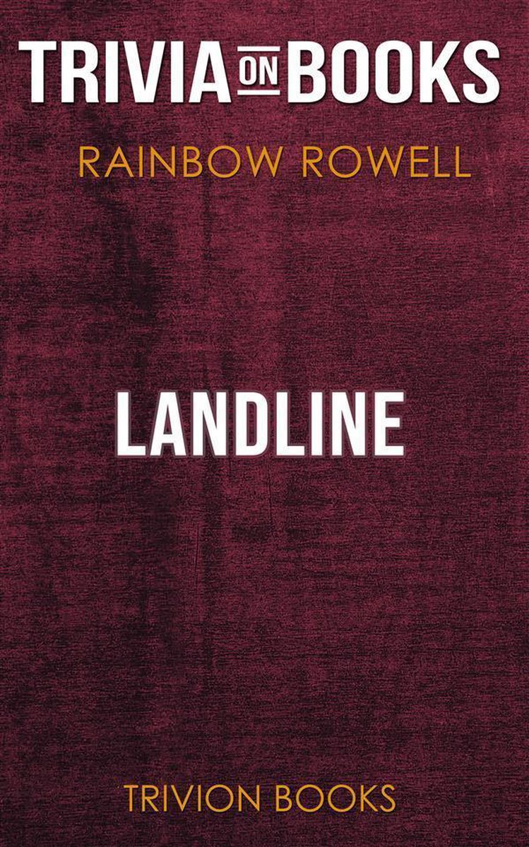 Ligne fixe par Rainbow Rowell (questionnaire sur les livres)