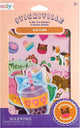 Ooly - stickiville - cat café - autocollants parfumés au chocolat