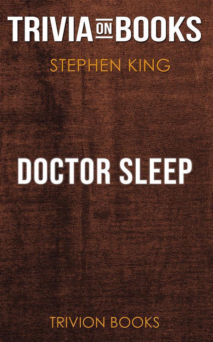 Doctor Sleep de Stephen King (trivia-on-books)