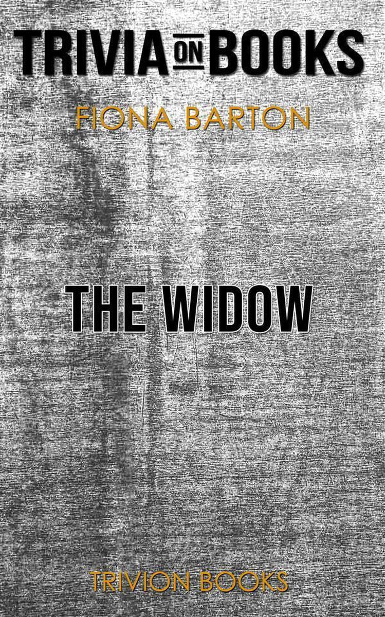 La veuve de Fiona Barton (questionnaire sur les livres)