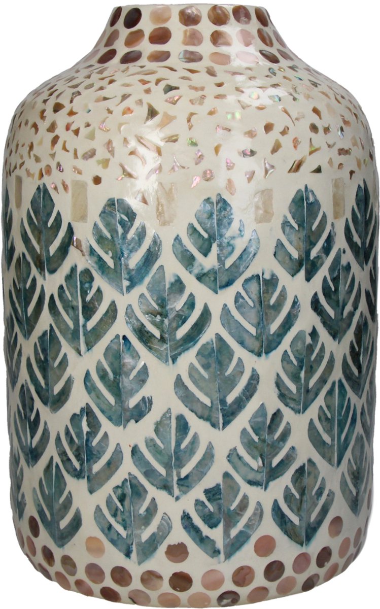 Vase collection Hd capiz multi 20x20x30cm