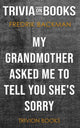 Ma grand-mère m'a demandé de te dire qu'elle est désolée par Fredrik Backman (trivia-on-books)