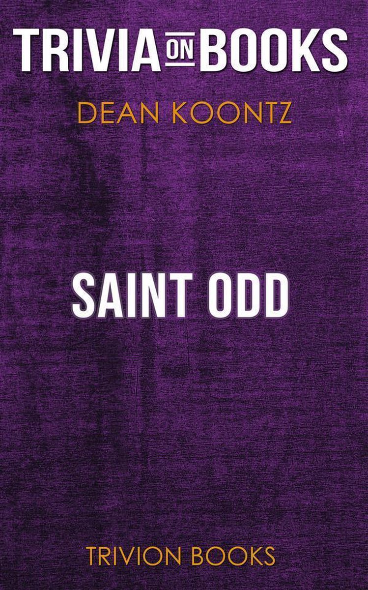 Saint Odd de Dean Koontz (quiz sur les livres)