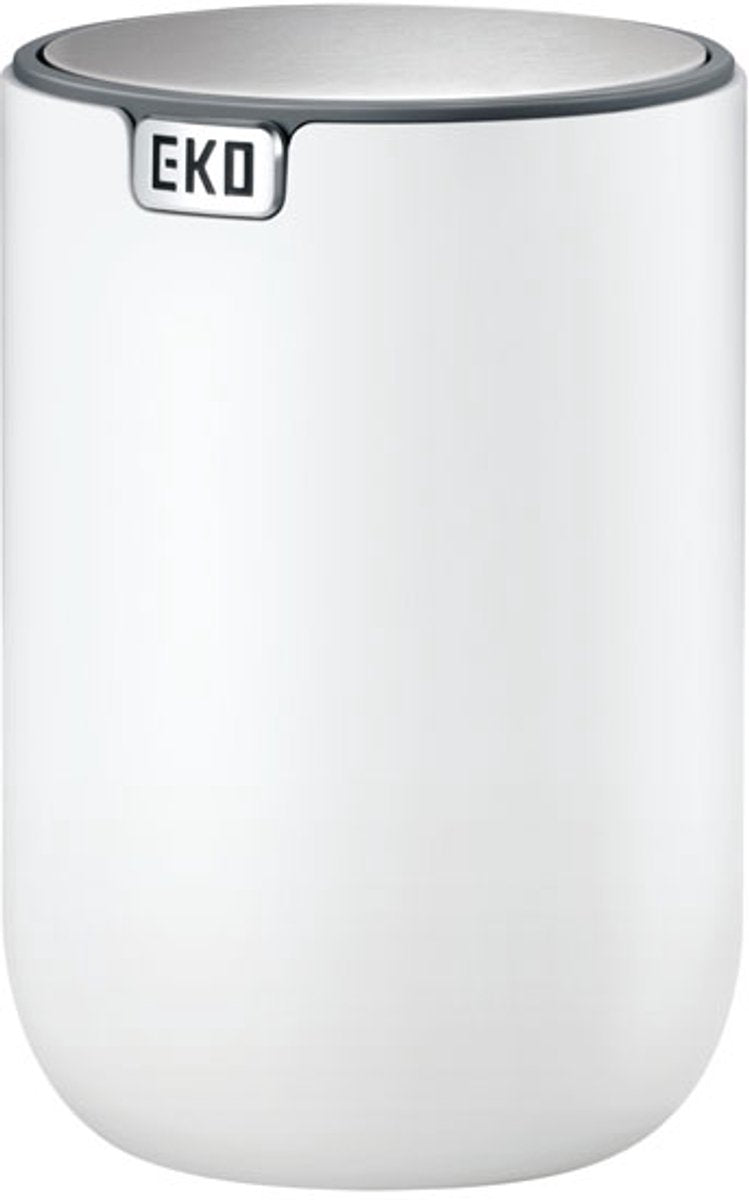 Eko - poubelle de table fandy 2,2 litres - blanc - plastique