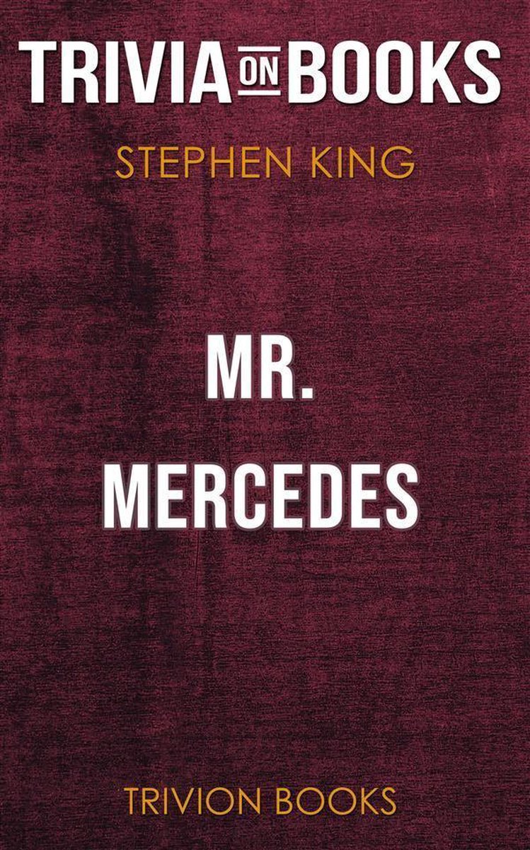 M. Mercedes de Stephen King (trivia-on-books)