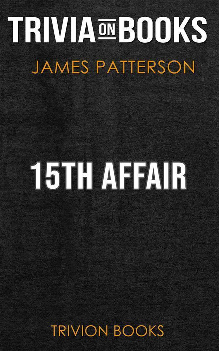 15ème affaire de James Patterson (trivia-on-books)