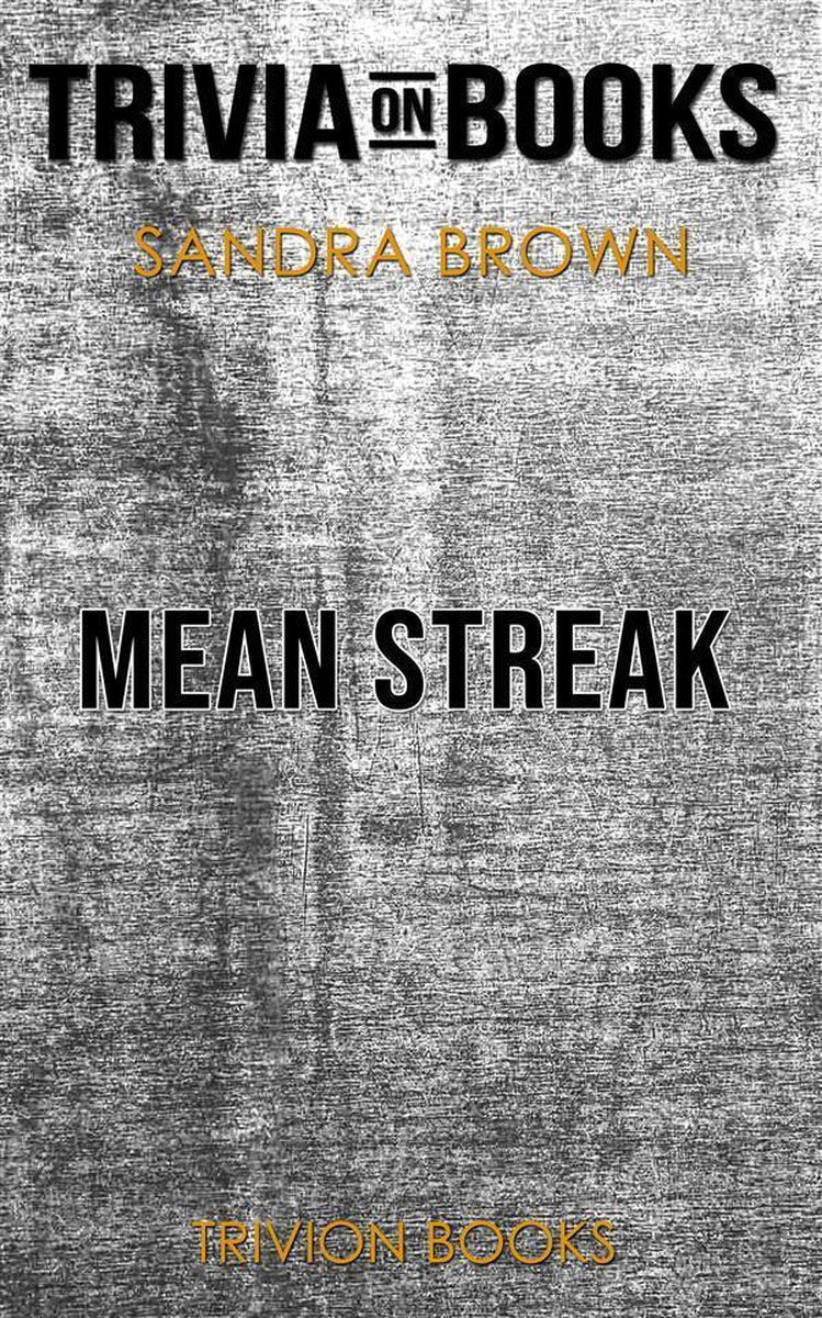 Série méchante de Sandra Brown (questionnaire sur les livres)