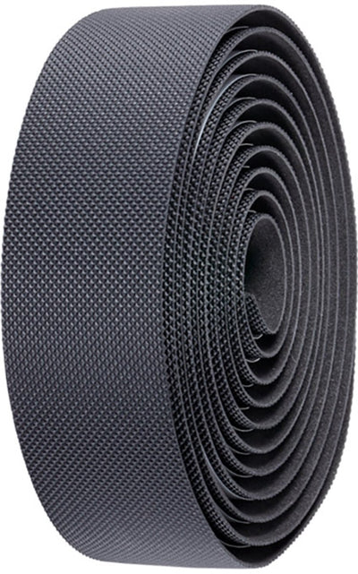 Ruban de guidon Bbb Cycling pour vélo de gravel et vélo de course - meilleure adhérence et absorption des chocs - longueur : 200 cm - épaisseur : 3,5 mm - incl. capuchons de guidon - noir - ruban de gravier gel bht-16