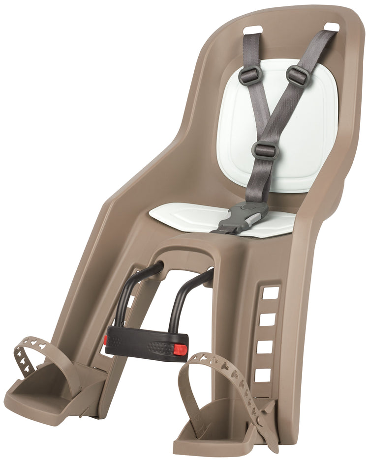 Siège enfant Polisport pour bubbly mini + Brown pastel vert