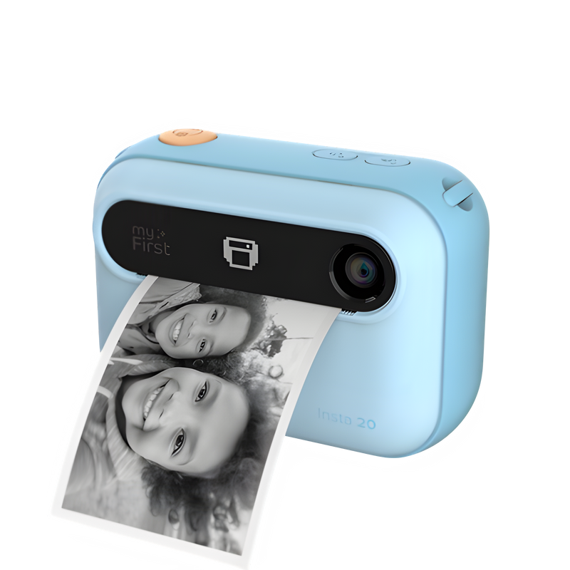 Myfirst camera insta 20 bleu + papier thermique offert