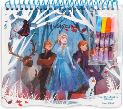 Disney Frozen2 Coloring Livre avec modèle et autocollants 5 pièces