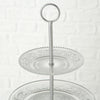 Boltze home etagere relief h35cm verre