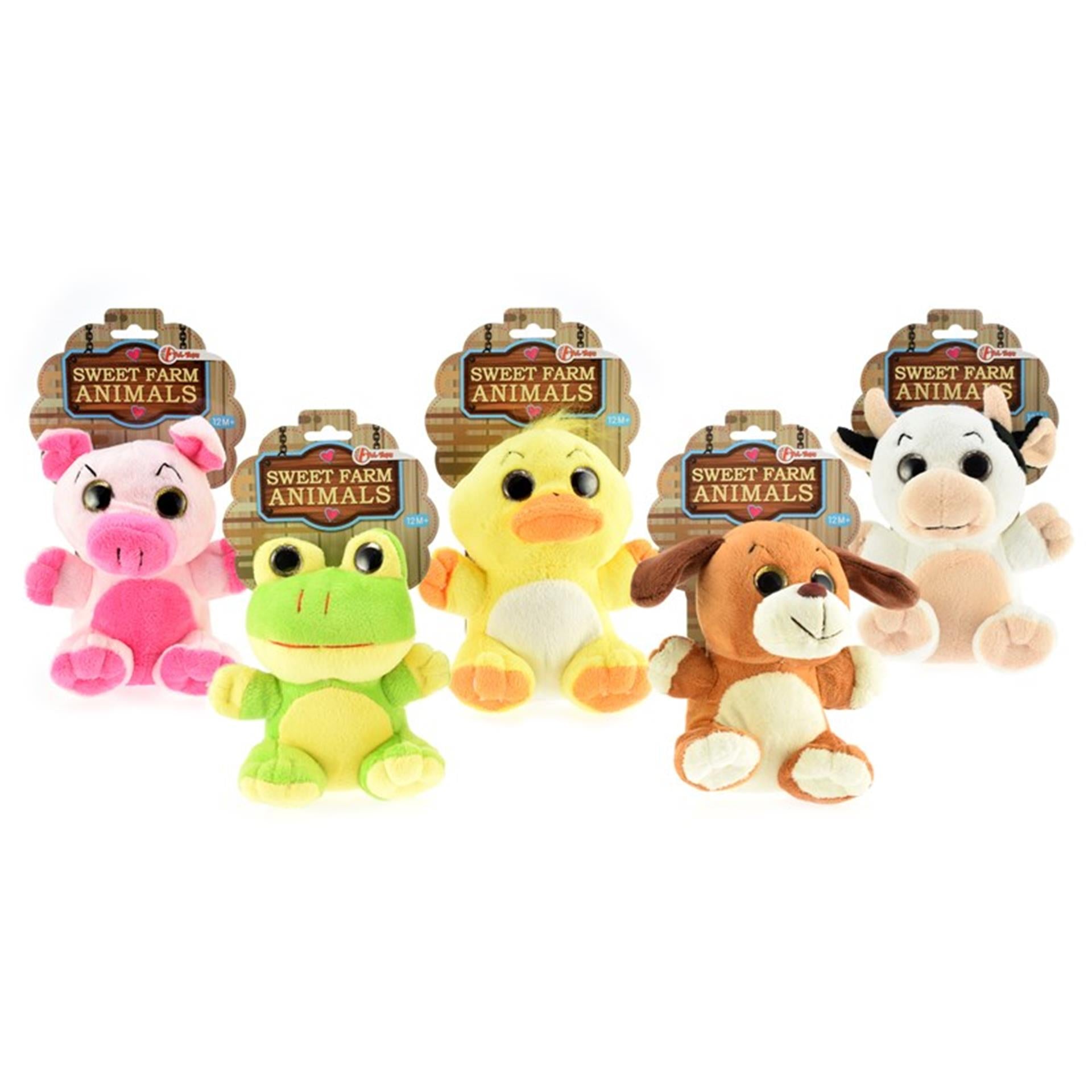 Toi-toys toitoys animaux en peluche avec de grands yeux