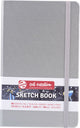 Talens art création carnet de croquis argent brillant 13 x 21 cm 140 g 80 feuilles