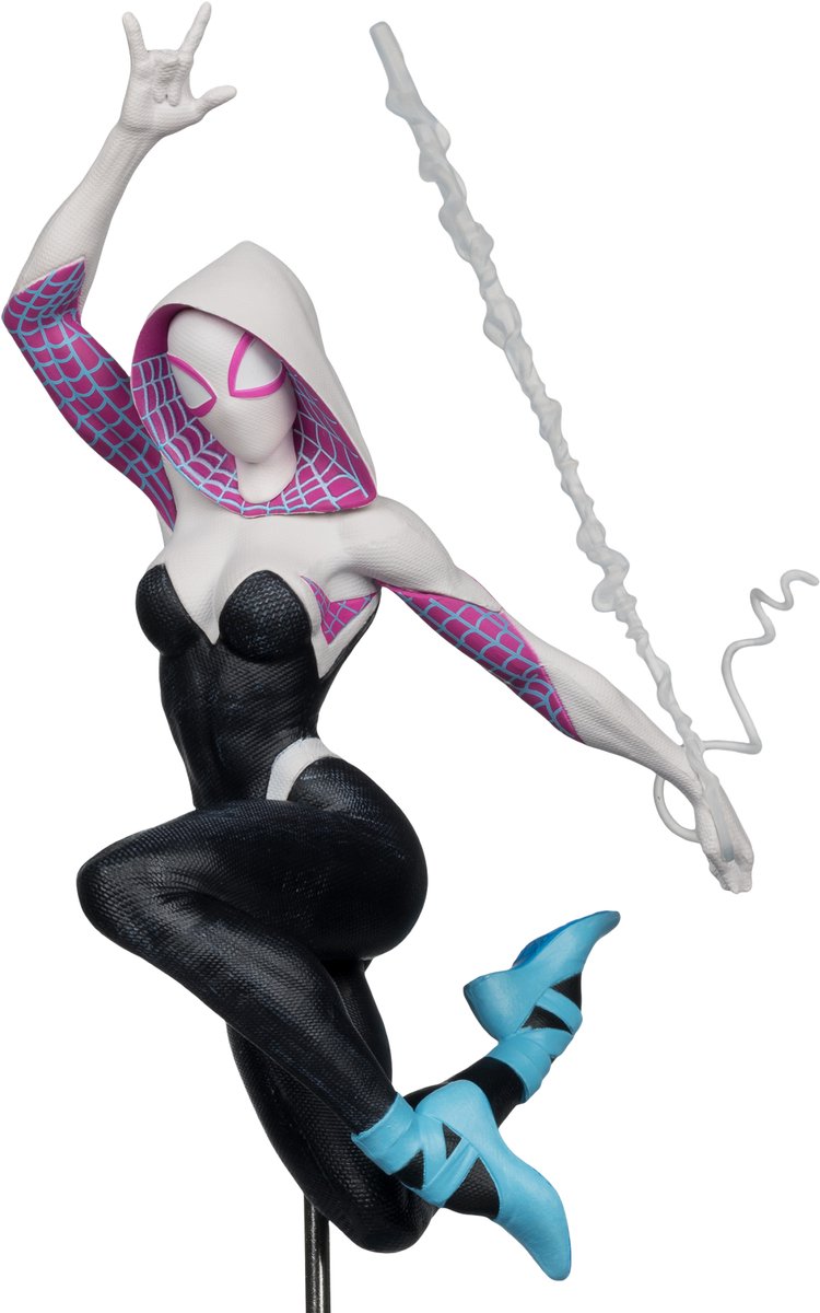 Mcfarlane Toys Marvel - Figurine Gold Label - Ghost-Spider 1 10 (The Amazing Spider-Man #1)