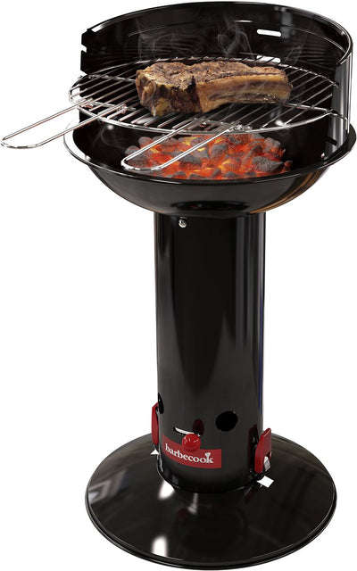 Barbecue à charbon Barbecook loewy 40 - surface de cuisson ø 40 cm - avec système de démarrage rapide - noir