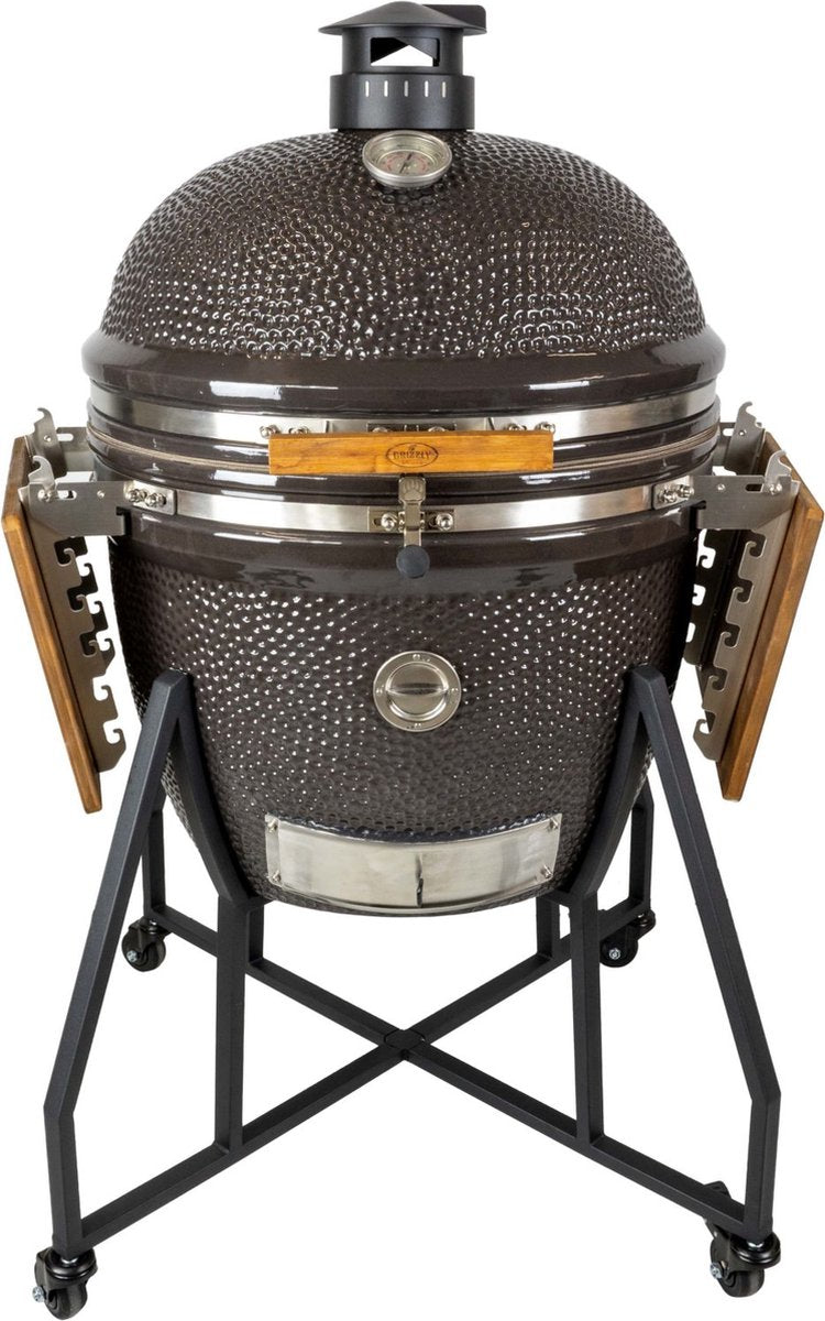 Grizzly grills kamado Elite XL - barbecue - ø60cm ø24inch - noir - complet