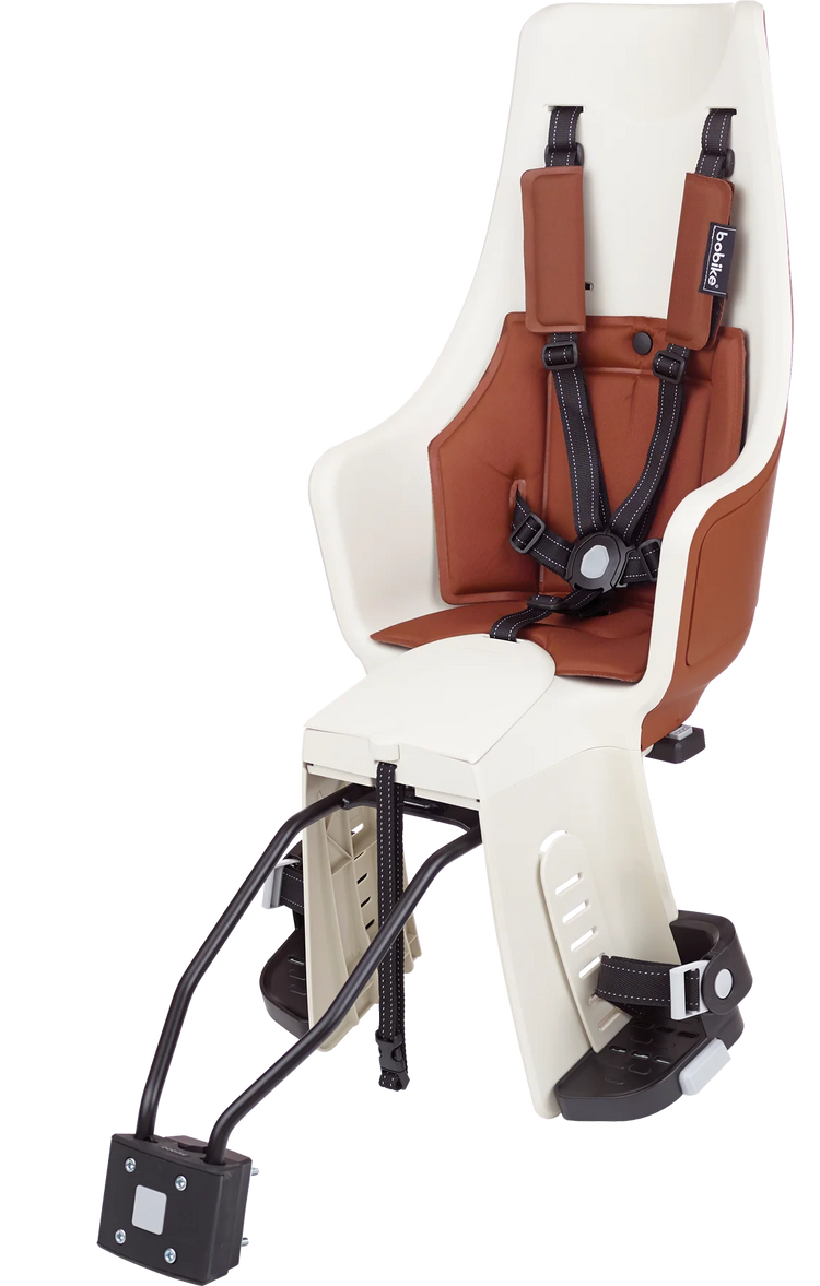Bobike Child siège derrière Maxi Exclusive Tour Plus Cinnamon Brown Frame Confiration (FF)
