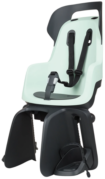 Bobike Siège enfant derrière Go Maxi RS avec fixation sur cadre (FF) et position couchage menthe poivrée