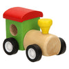 Train en bois avec ruban de route, 8mtr