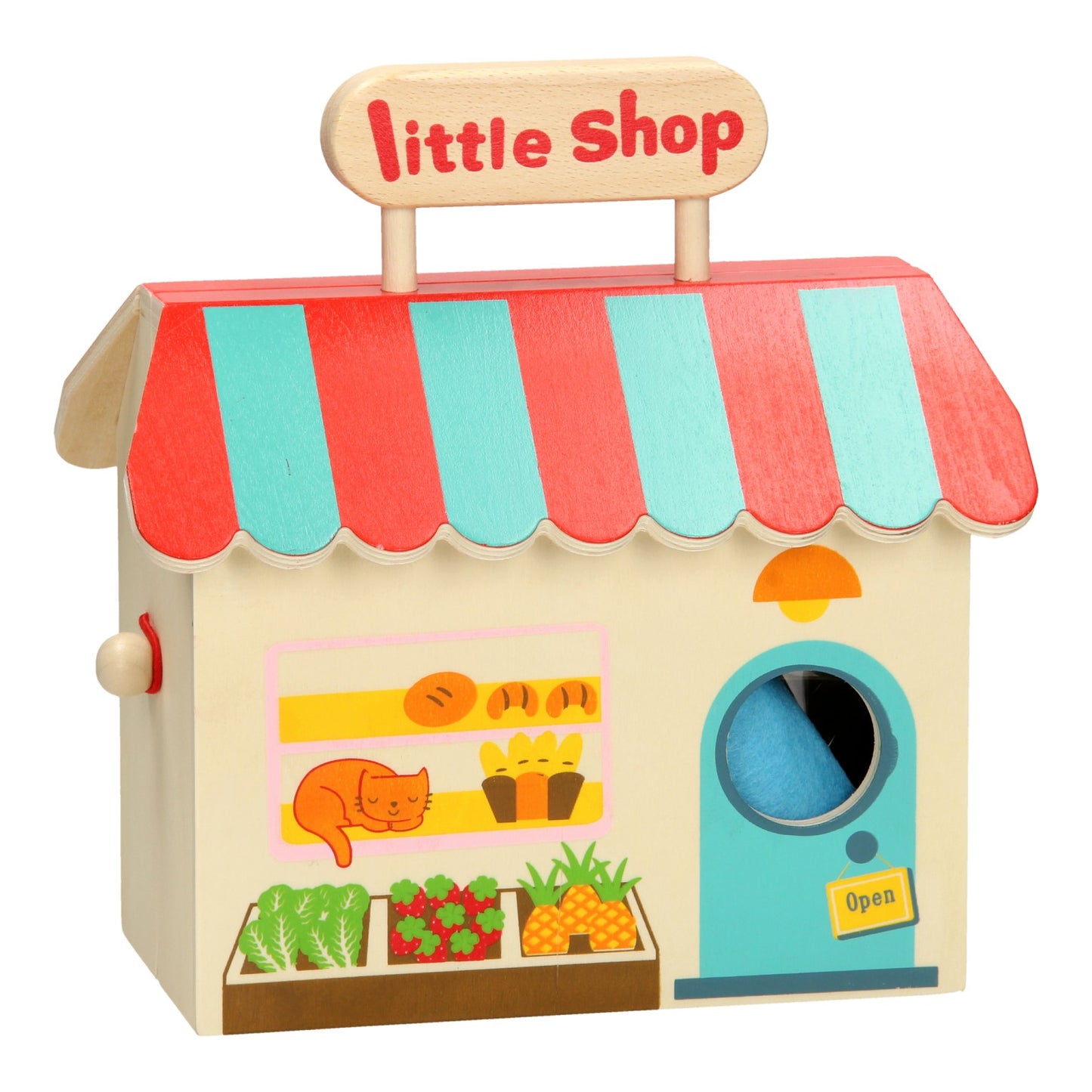 Jeu de supermarché portable Set Wood