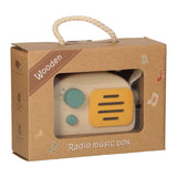Radio en bois gris - afbeelding 2
