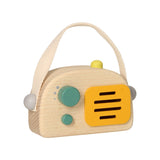Radio en bois gris - afbeelding 1