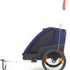 Trailer pour enfants Polisport sans kit de marche bleu gris