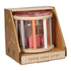 Ragagement en bois ragoût rose pastel rose