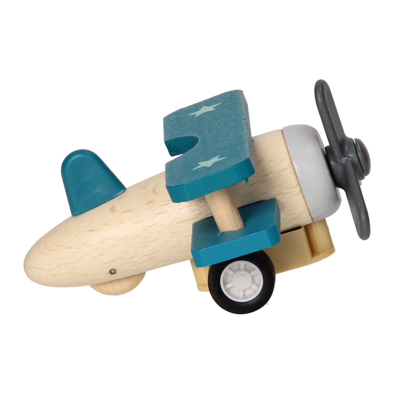 Avion à deux étages en bois
