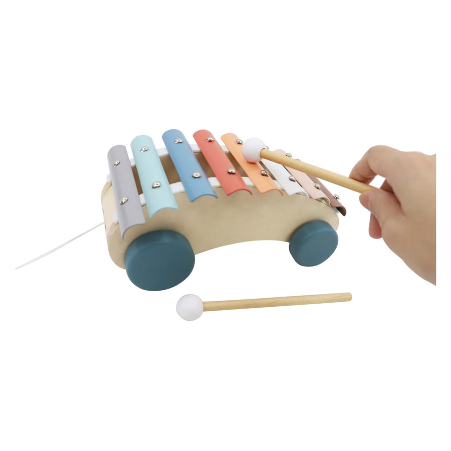 Véhicule migrateur xylophone pastel