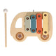 voiture en bois xylophone