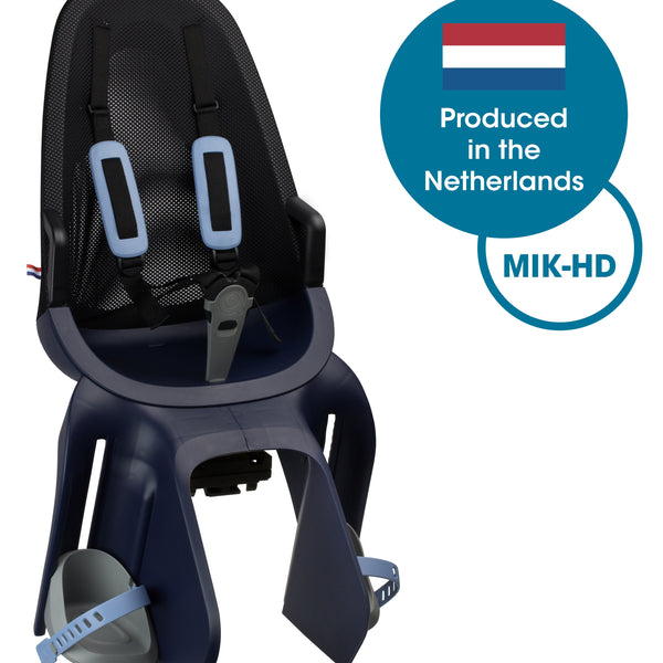 Qibbel Air siège arrière MIK-HD bleu denim