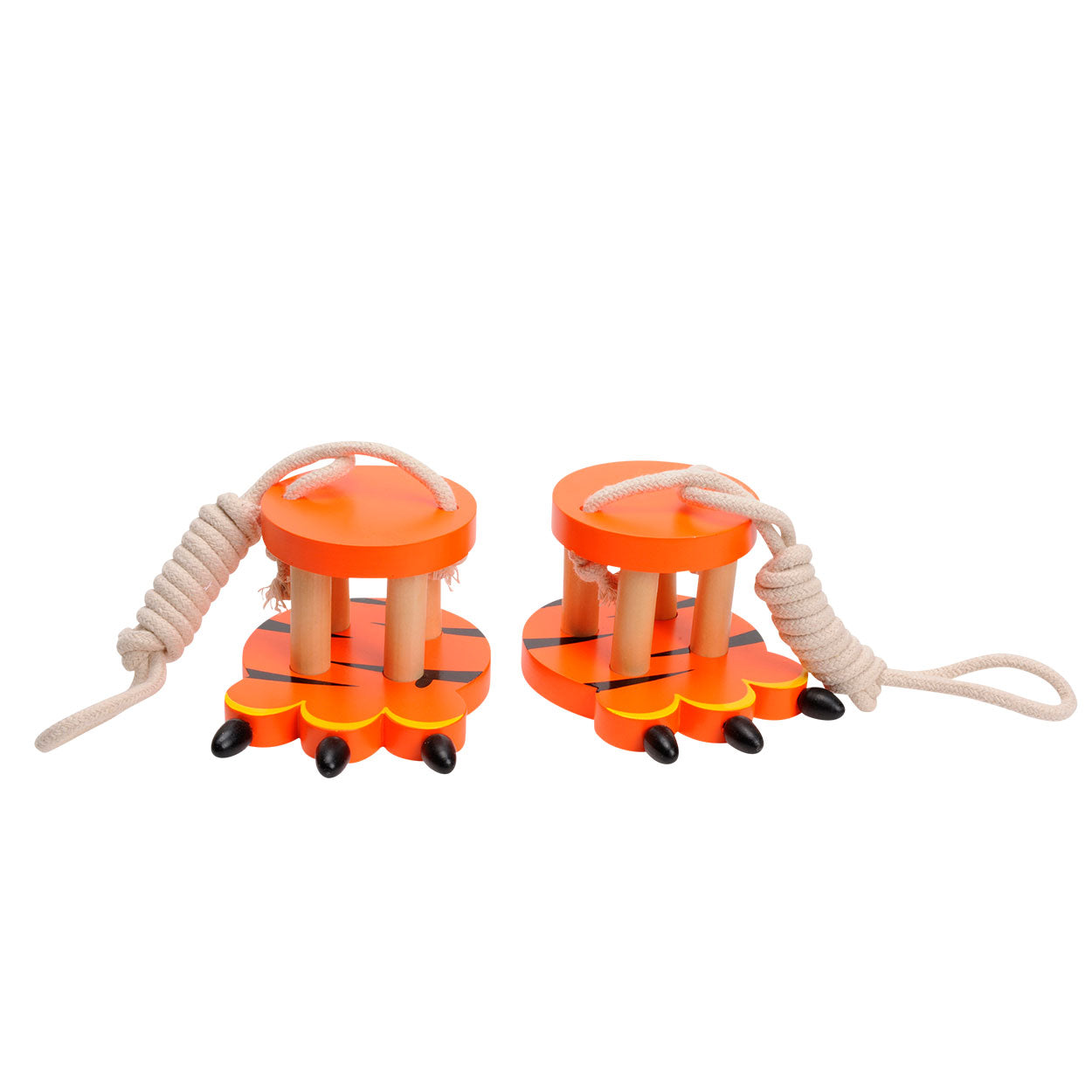 Bobines à pied en bois - Tiger