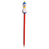 Christmas de crayon en bois