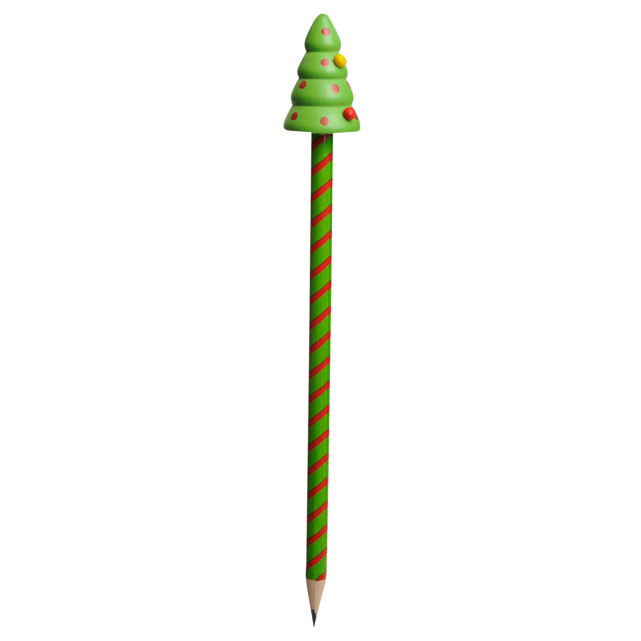 Christmas de crayon en bois