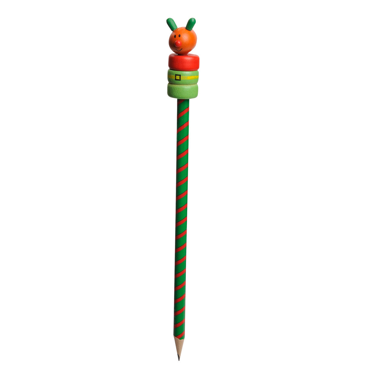 Christmas de crayon en bois