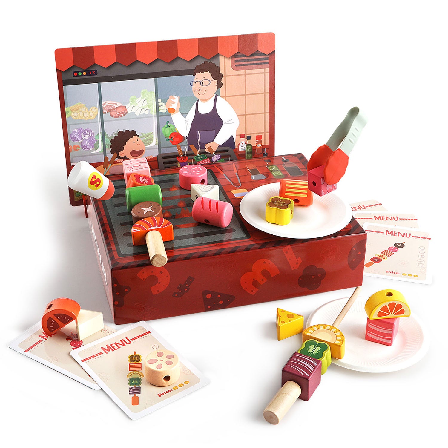 Topbright Barbecue Speelbox, 35dlg.