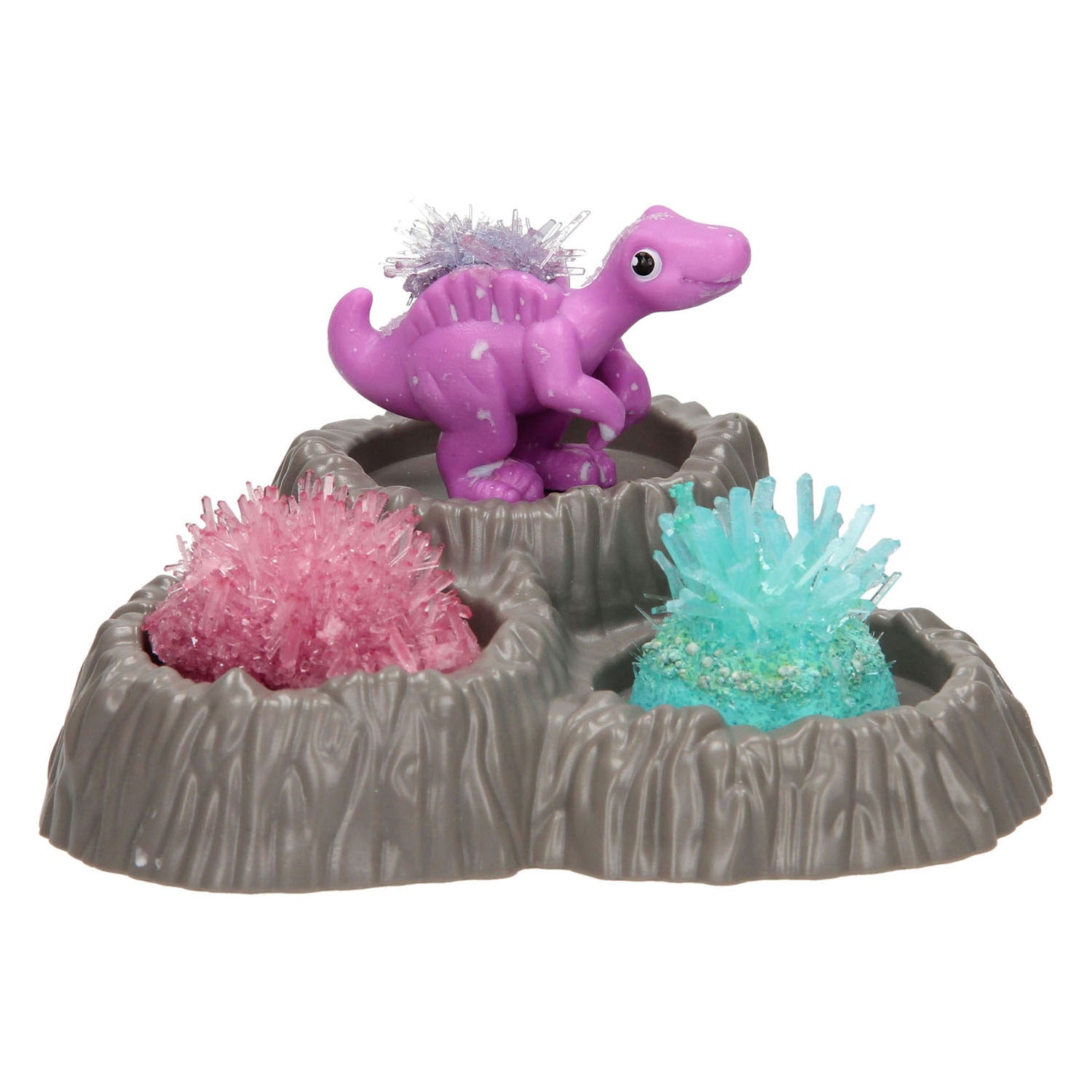 Cristaux qui poussent des dinosaures