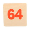 Topbright Houten Calcul Domino - Multiply, 81dlg.