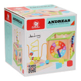 Topbright Wooden Activities Cube 5in1 - afbeelding 3