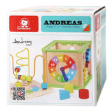 Topbright Wooden Activities Cube 5in1 - afbeelding 2