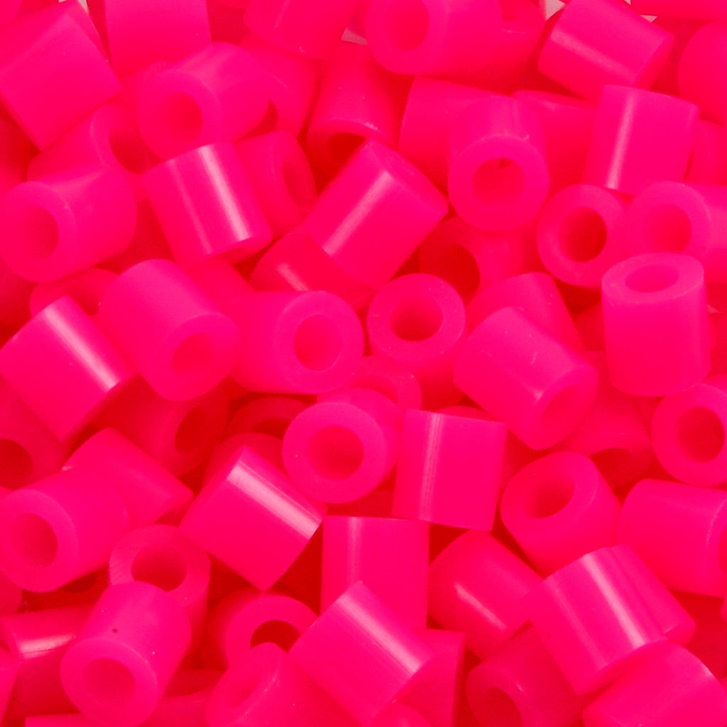 Perles à repasser Nabbi, dim. 5x5 mm, diamètre intérieur 2,5 mm, moyen, cerise (32258), 6000 pièces 1 boîte