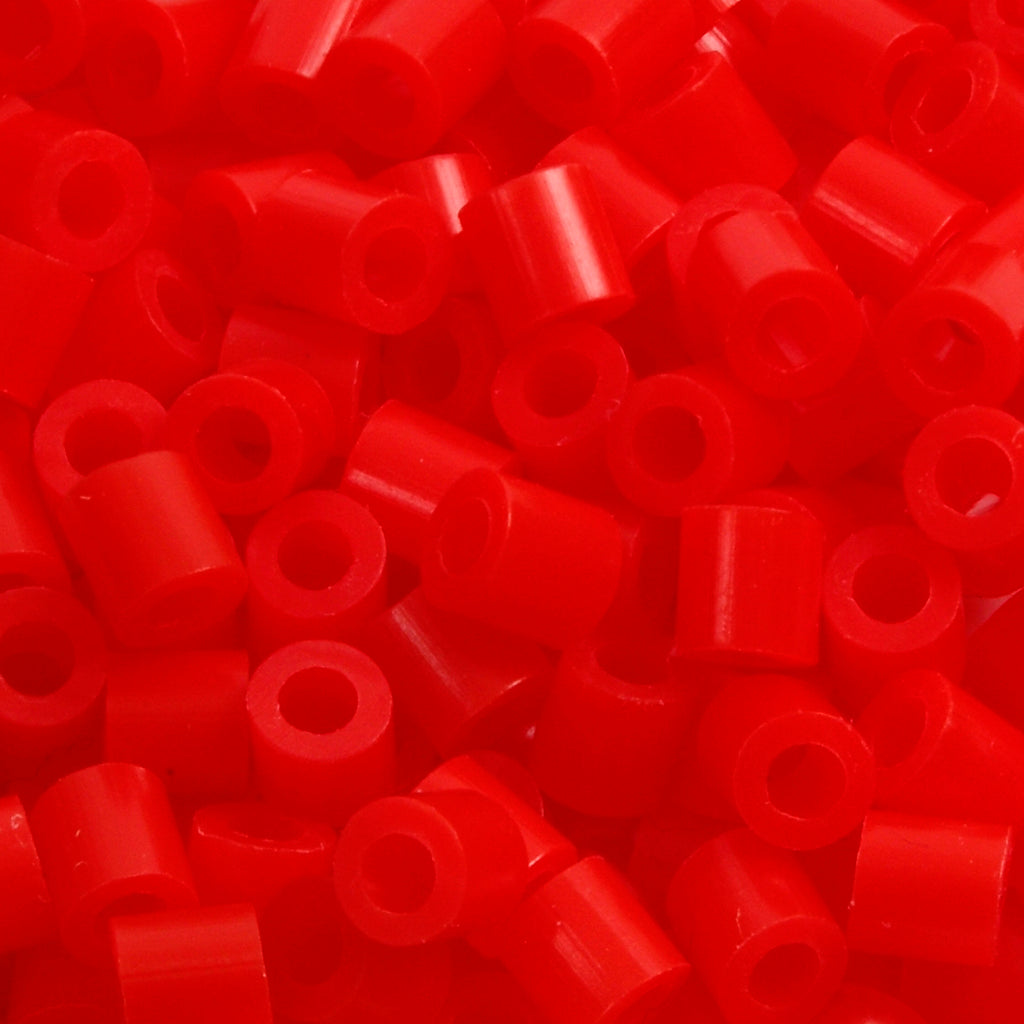 Perles à repasser Nabbi, dim. 5x5 mm, diamètre intérieur 2,5 mm, moyen, rouge clair (32225), 6000 pièces 1 boîte