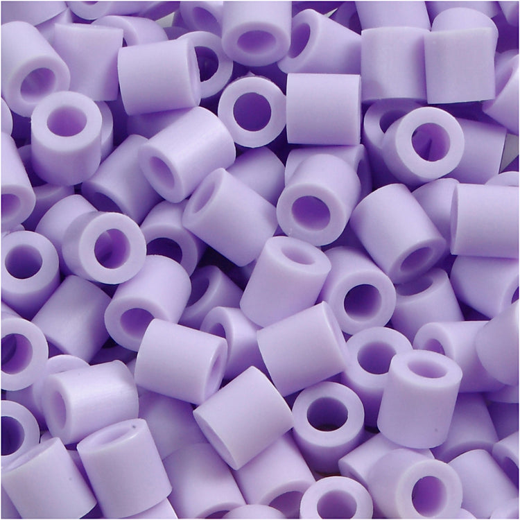 Perles à repasser Nabbi, dim. 5x5 mm, diamètre intérieur 2,5 mm, moyen, flieder (32245), 6000 pièces 1 boîte