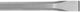 Burin plat Hikoki 35x550mm 6k-28mm avec collerette