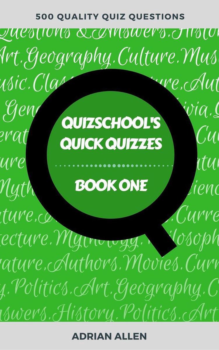 Quiz rapides 1 - quiz rapides de quizschool