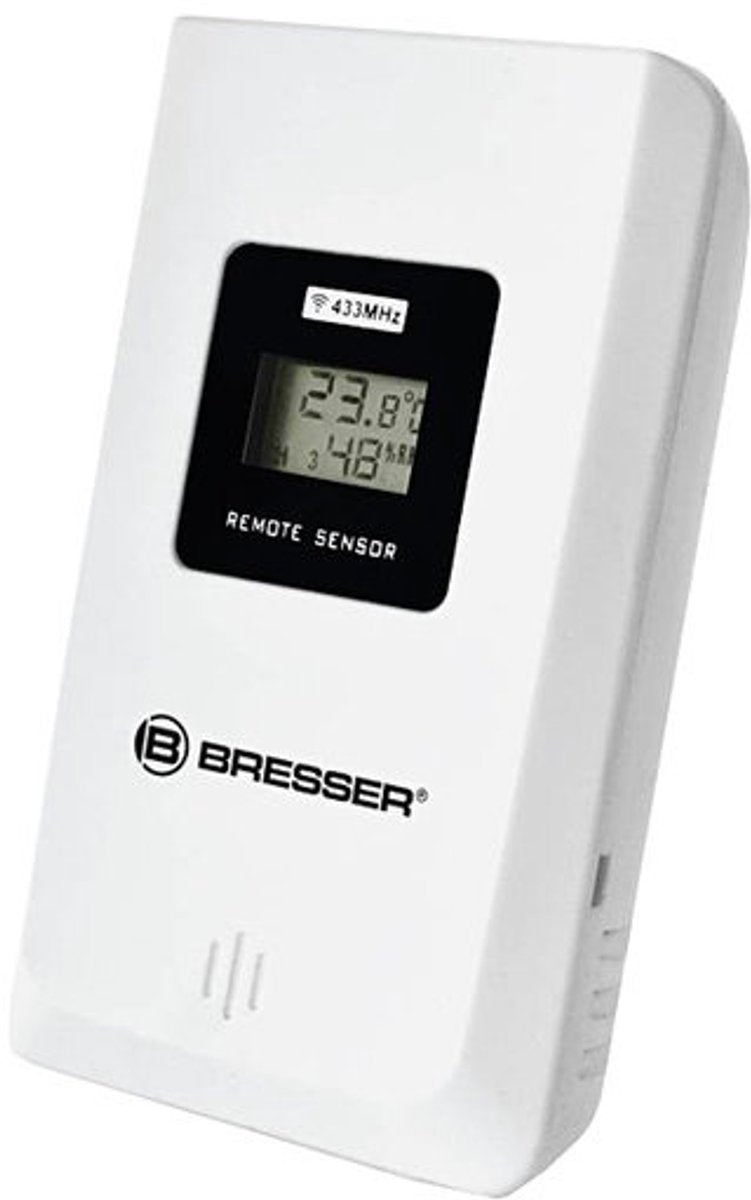 Station météo Bresser - capteur thermo-hygro compteur d'hygro et de ventilation 3 canaux